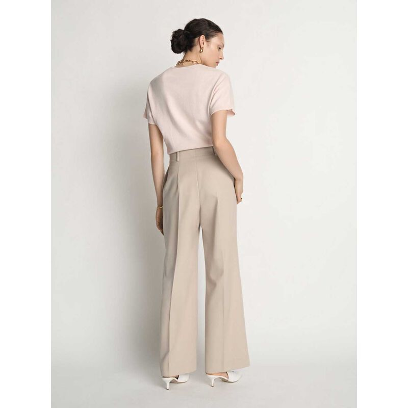 Veronika Maine Wool Wide Leg Pant image number 1